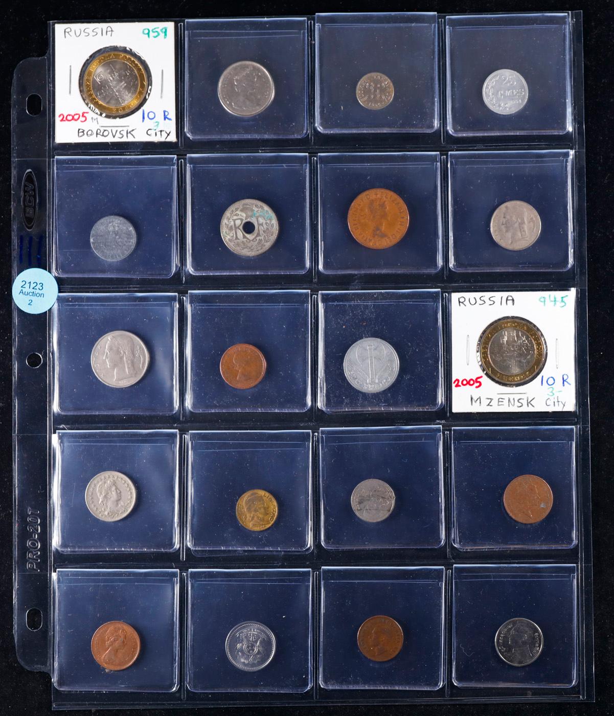 20 Great Coins of the World, hand selected, many trend high, every lot guaranteed to contain Silver.