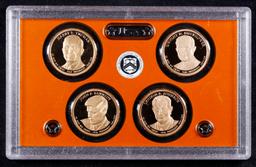 2015 US Mint Presidential $1 Coin Proof Set No Outer Box