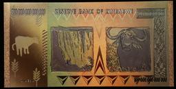 2008 100 Trillion Reserve Bank Of Zimbabwe Hyperinflation Note Grades Brilliant Uncirculated