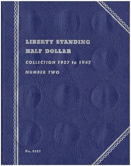 Whitman Liberty Standing Half Dollar Collectors Book - No Coins