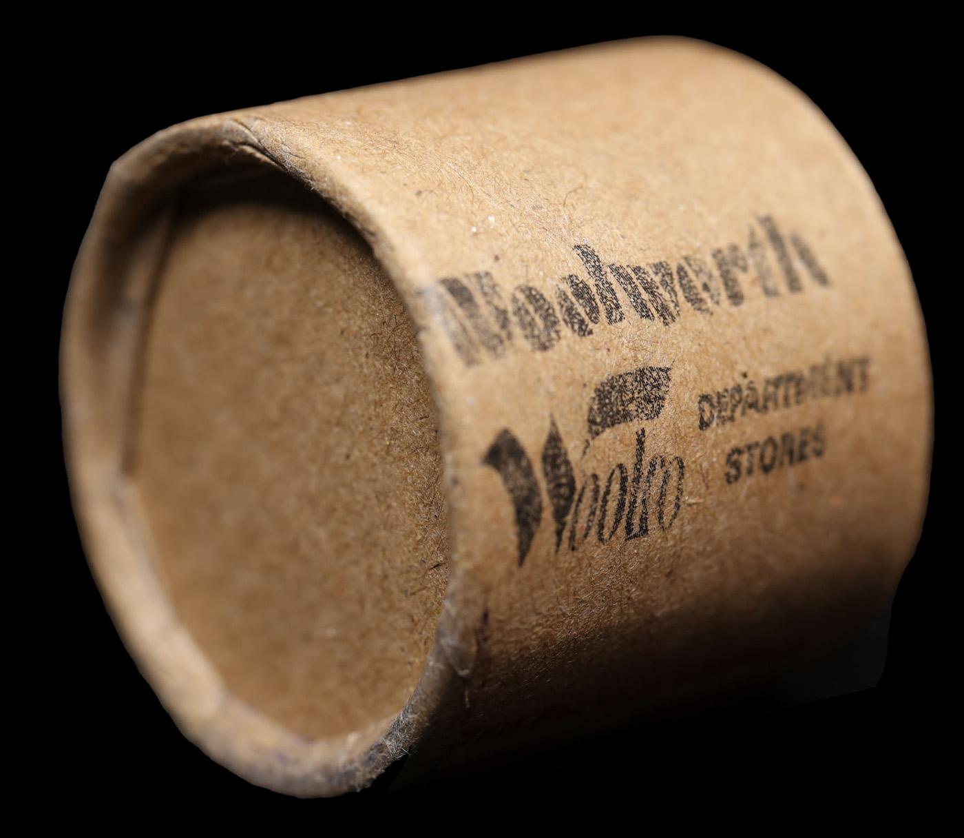 *Uncovered Hoard* - Covered End Roll - Marked "Morgan/Peace Standard" - Weight shows x10 Coins (FC)