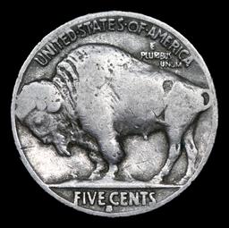 1935-p Buffalo Nickel 5c Grades vf+