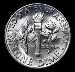 ***Auction Highlight*** 1975-d Roosevelt Dime Near Top Pop! 10c Graded Gem++ FT By USCG (fc)