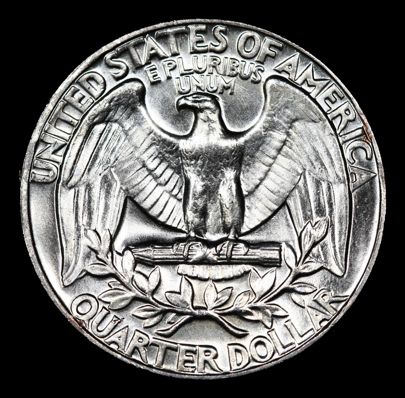 ***Auction Highlight*** 1970-d Washington Quarter Near Top Pop! 25c Graded ms67+ By SEGS (fc)