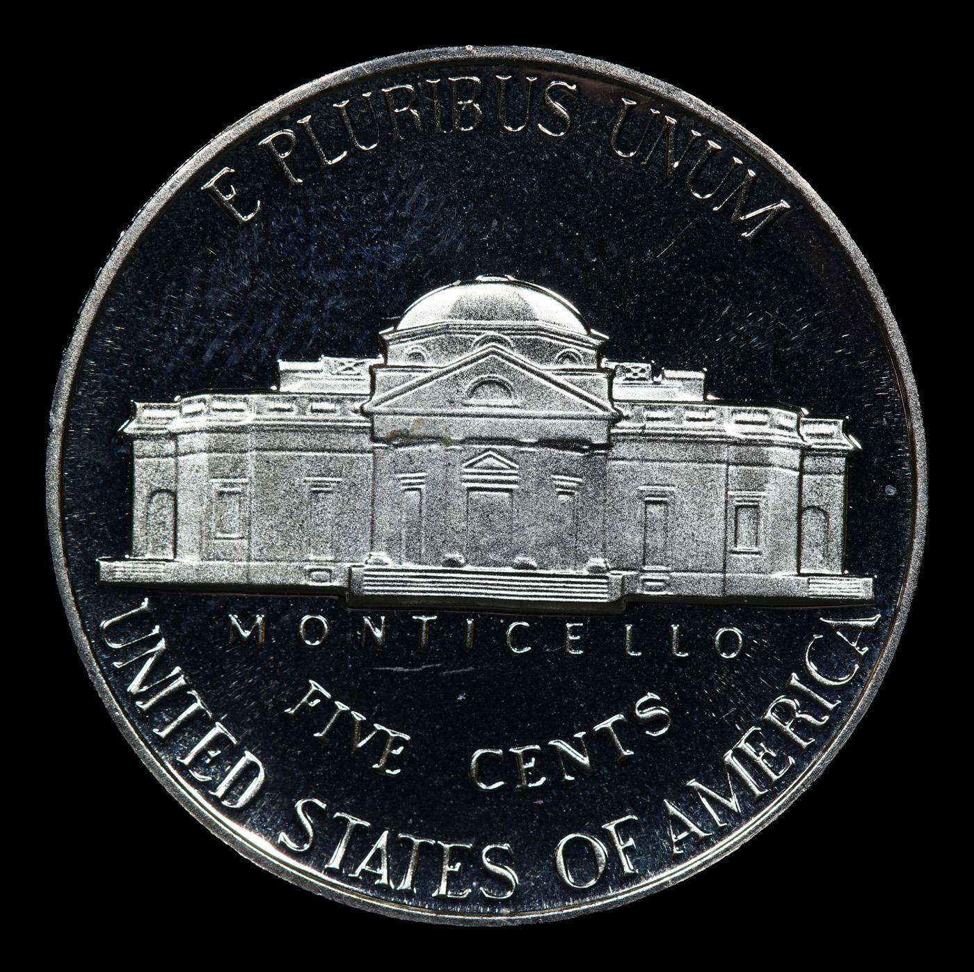 Proof 1990-s Jefferson Nickel 5c Grades GEM++ Proof Deep Cameo