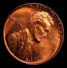 1960-d Sm Date Lincoln Cent 1c Grades GEM++ RD