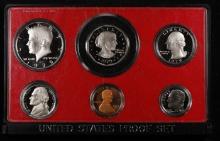 1979 United Stated Mint Proof Set 6 coins No Outer Box