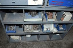 (2) 4 Compartment Parts Bins & (1) 12 Compartment Bin