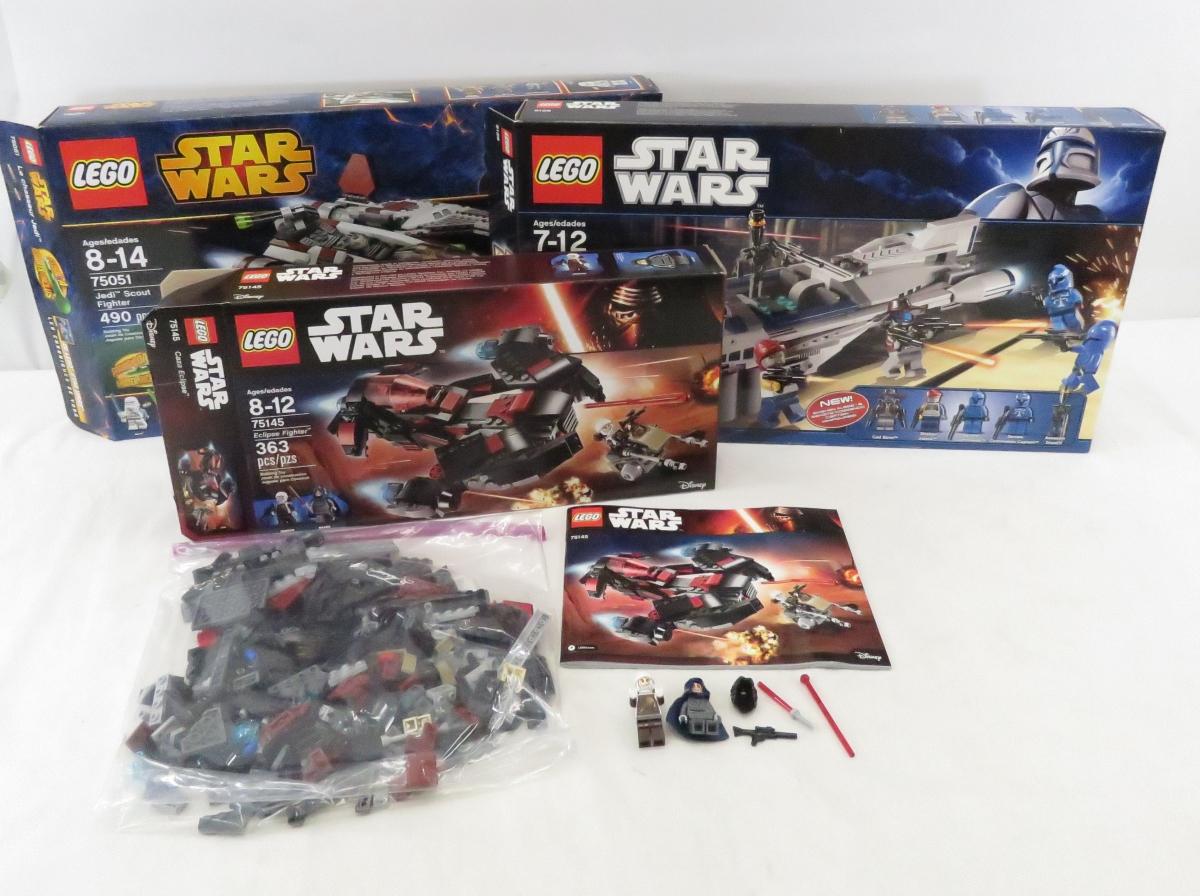 Lego Star Wars 75051, 75145 & 8128