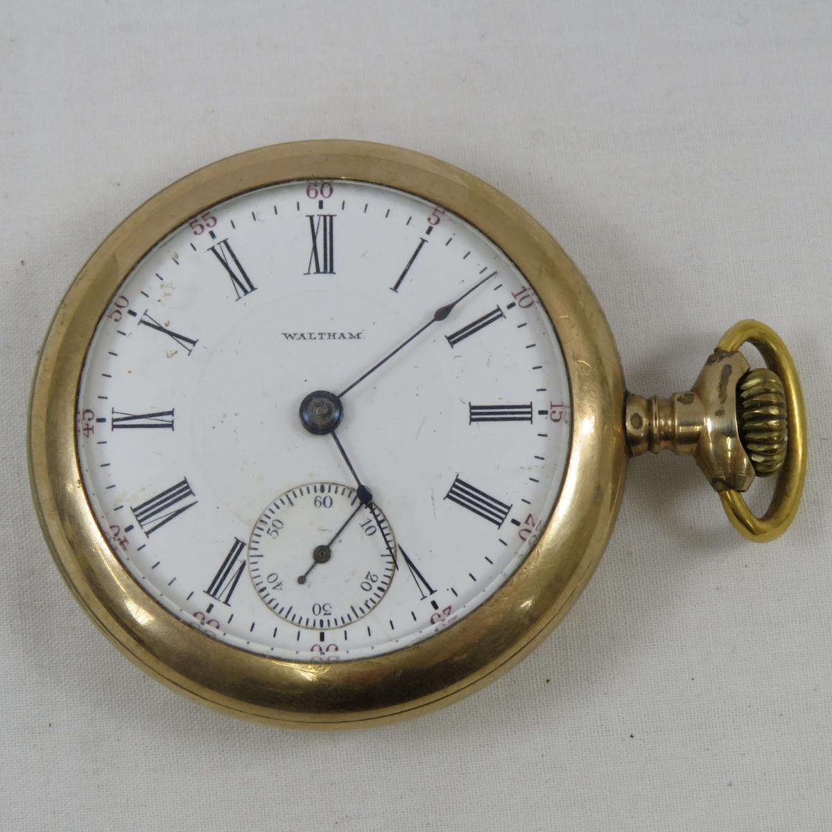 2  Model 1883 American Waltham Pocket Watches