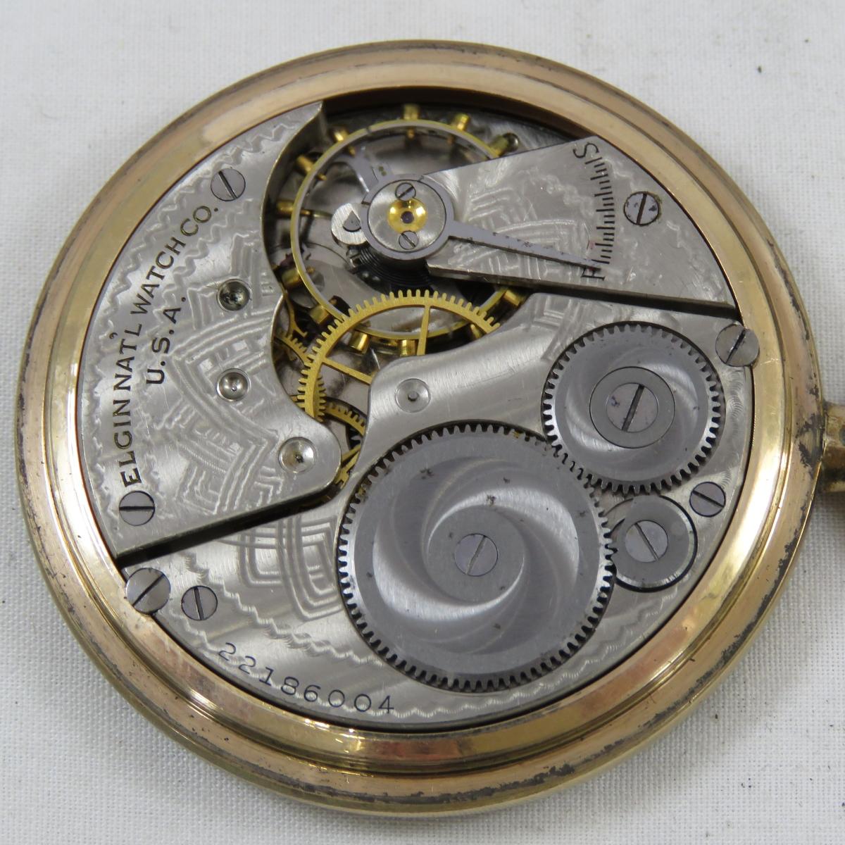 1920 & 1926 Elgin Open Face Pocket Watches