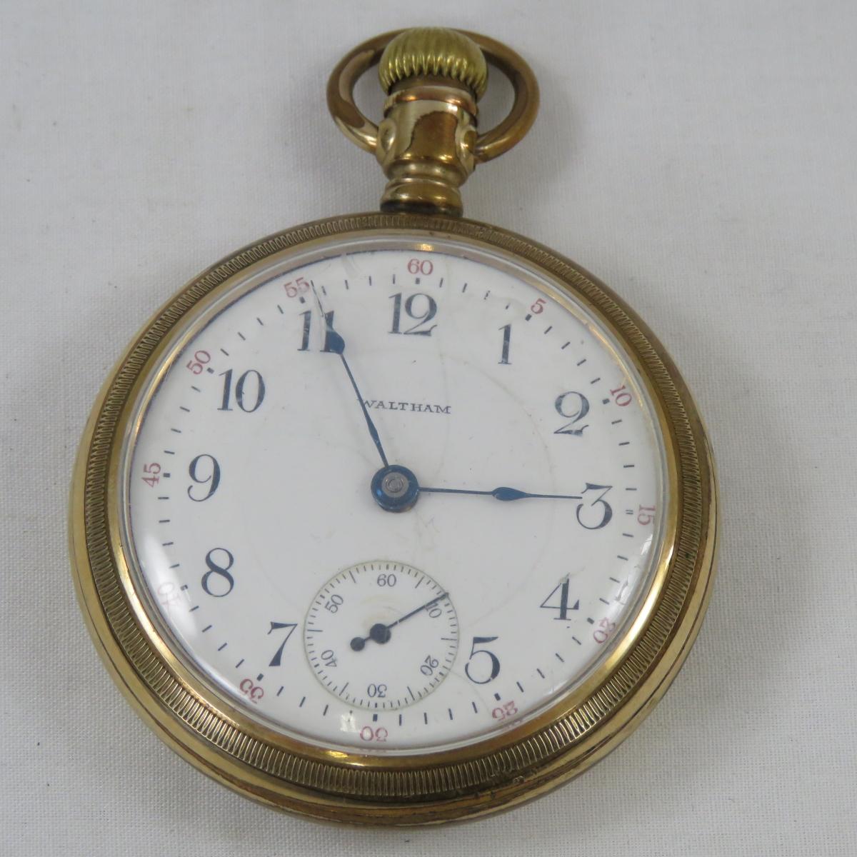 1912 American Waltham Model 1883 Pocket Watch