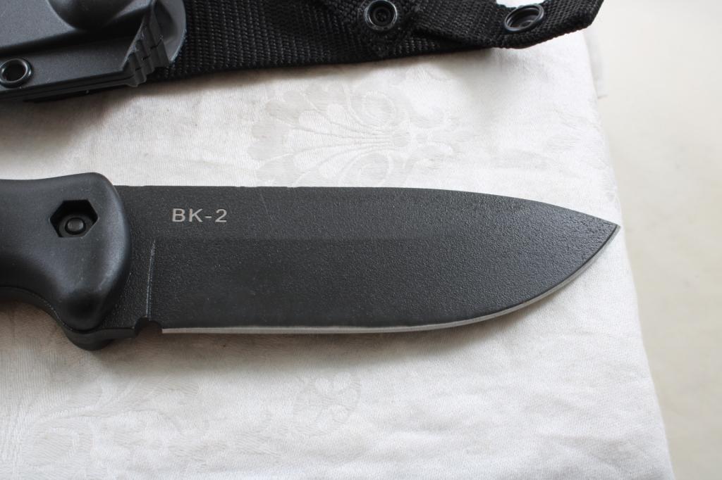 BK&T KBAR Fixed Blade Knife BK2 with Sheath