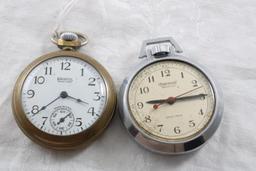 2 Pocket Watches Ingersoll & Ingraham Working