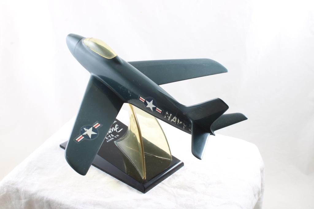 Topping Fury Jet Navy FJ-13 Desktop Model Plane