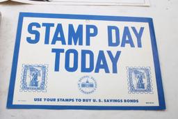 1921 Photo, 1941 Stamp Day, Pan-Dandy Bread Sign