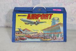 1973 Lesney Matchbox Fold Out Airport Case