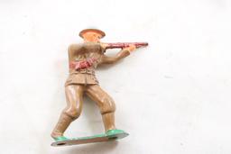 Lead, Plastic & Other Military Toy Figurines Lot