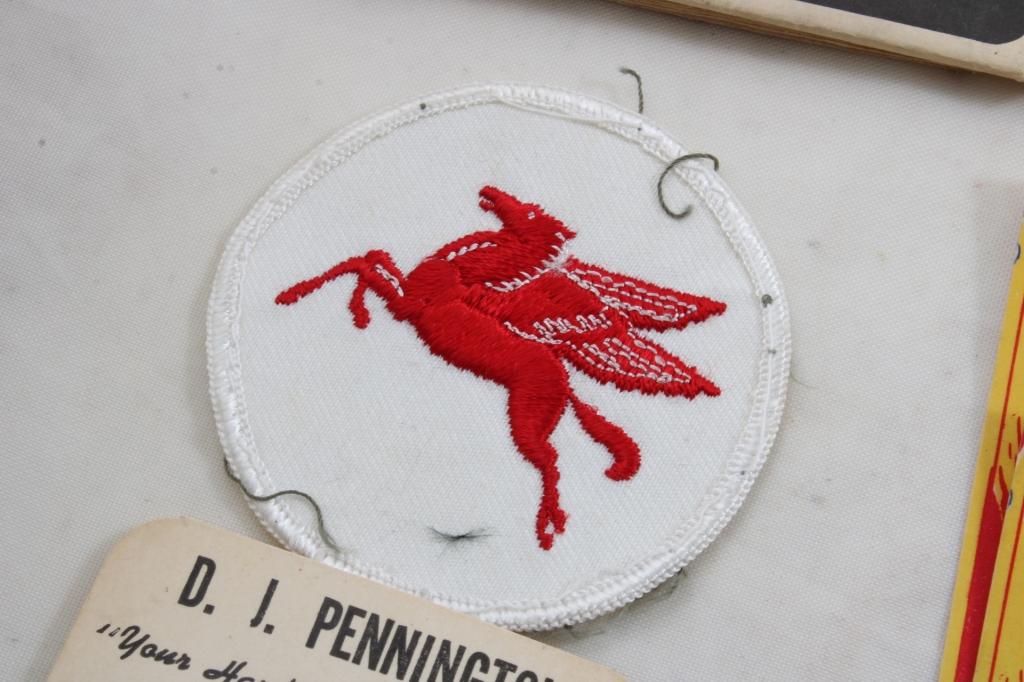 Vintage Gas & Oil Collectibles Pegasus Patch More