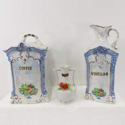 Czech and other antique porcelain ware