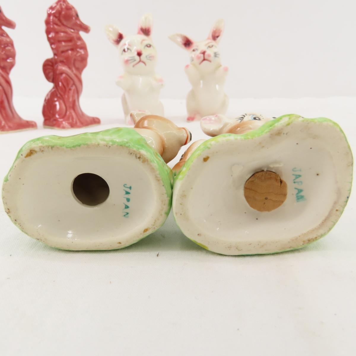 12 Vintage Animal Salt & Pepper Sets