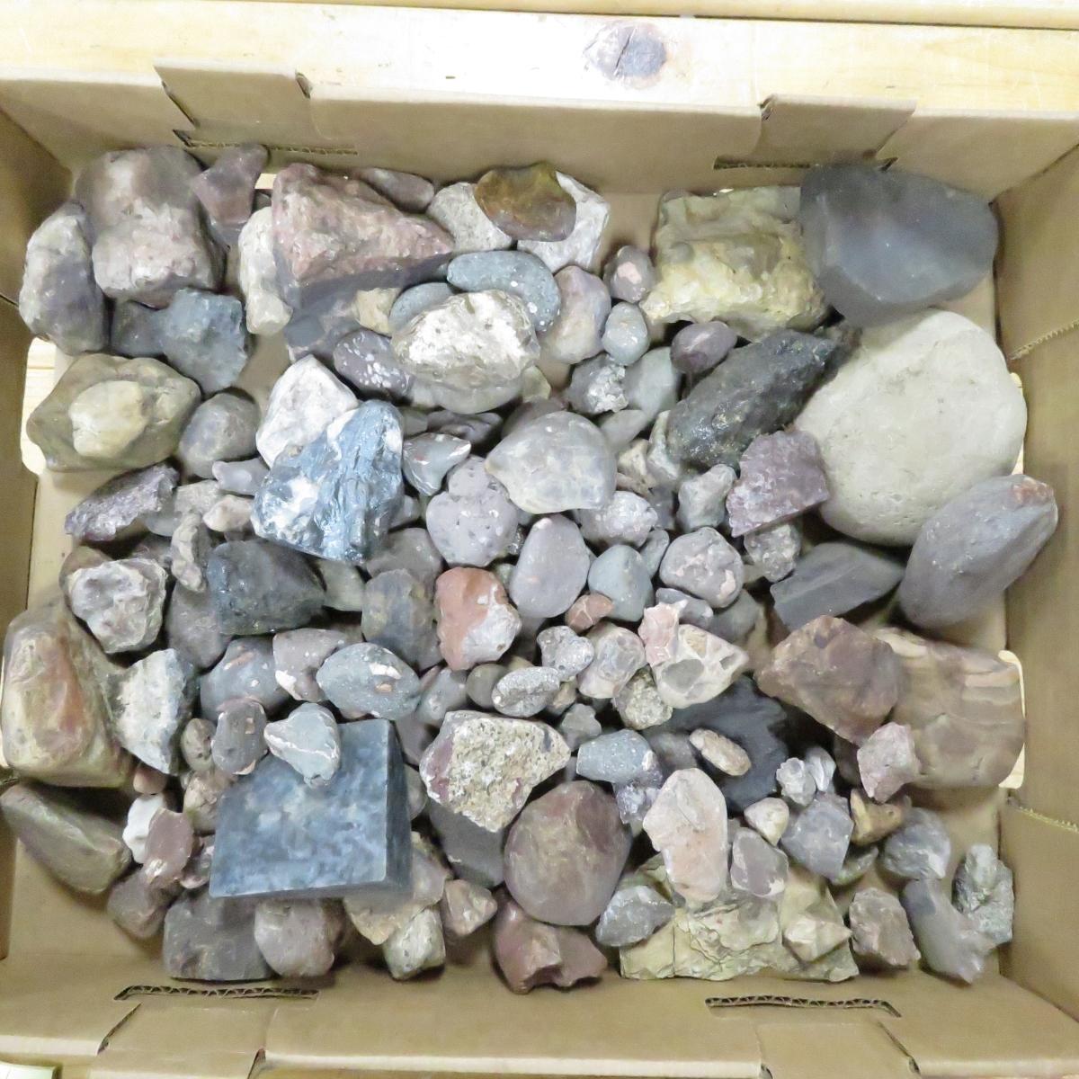 25+ pounds mixed rocks and minerals