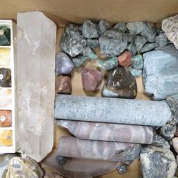 10 pounds rocks and minerals some polished