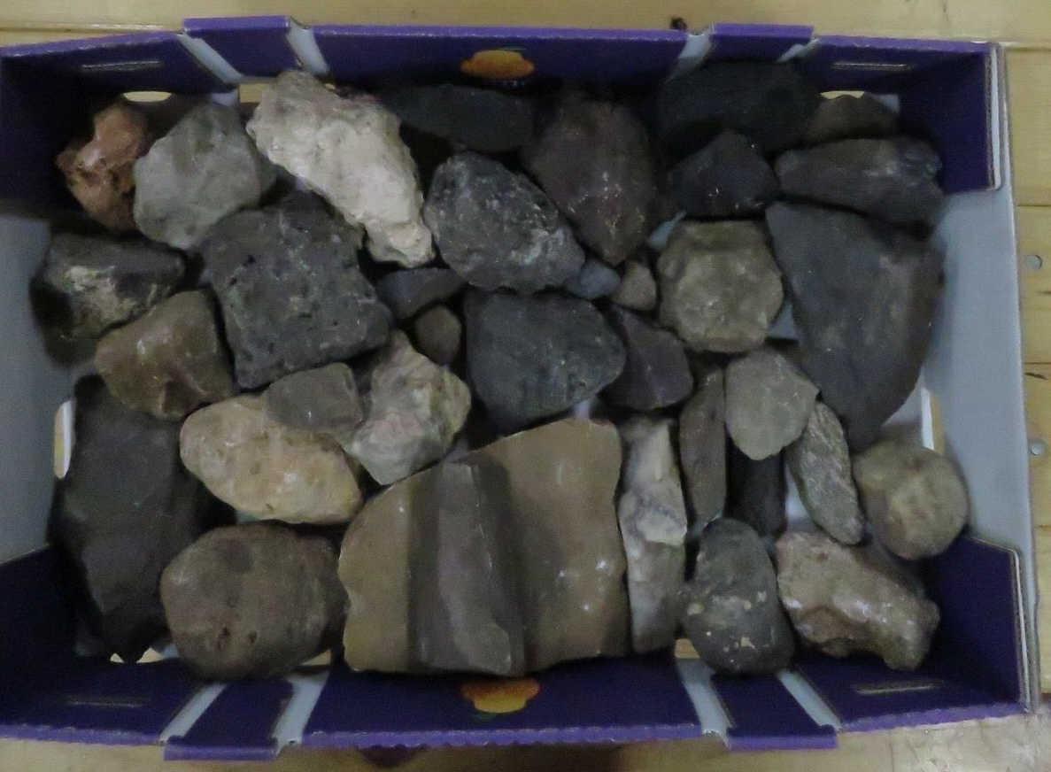 40+ pounds mixed rocks and minerals