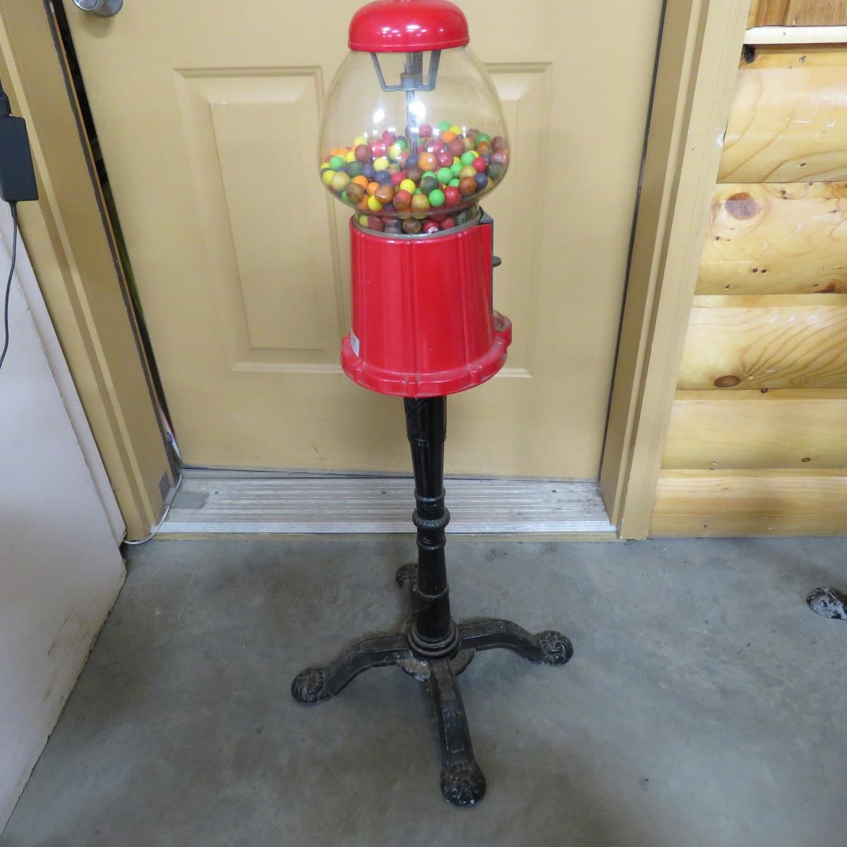 Vintage Carousel Gumball Machine