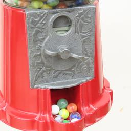 Vintage Gumball Machine Full of Marbles