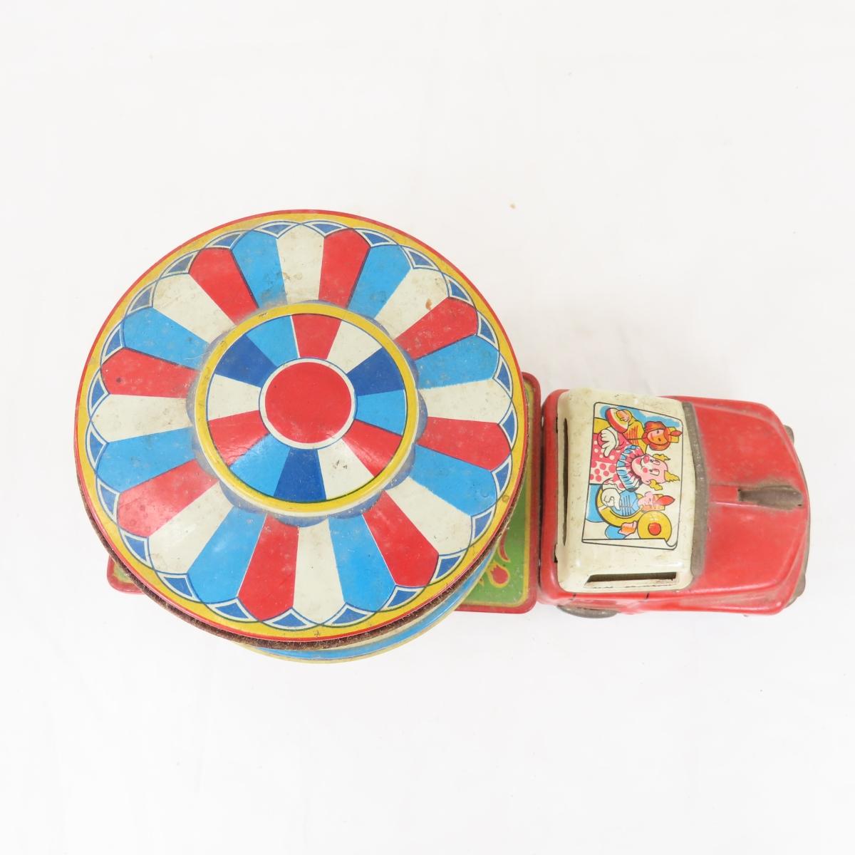 Vintage tin toys, 1st aid tins and play money