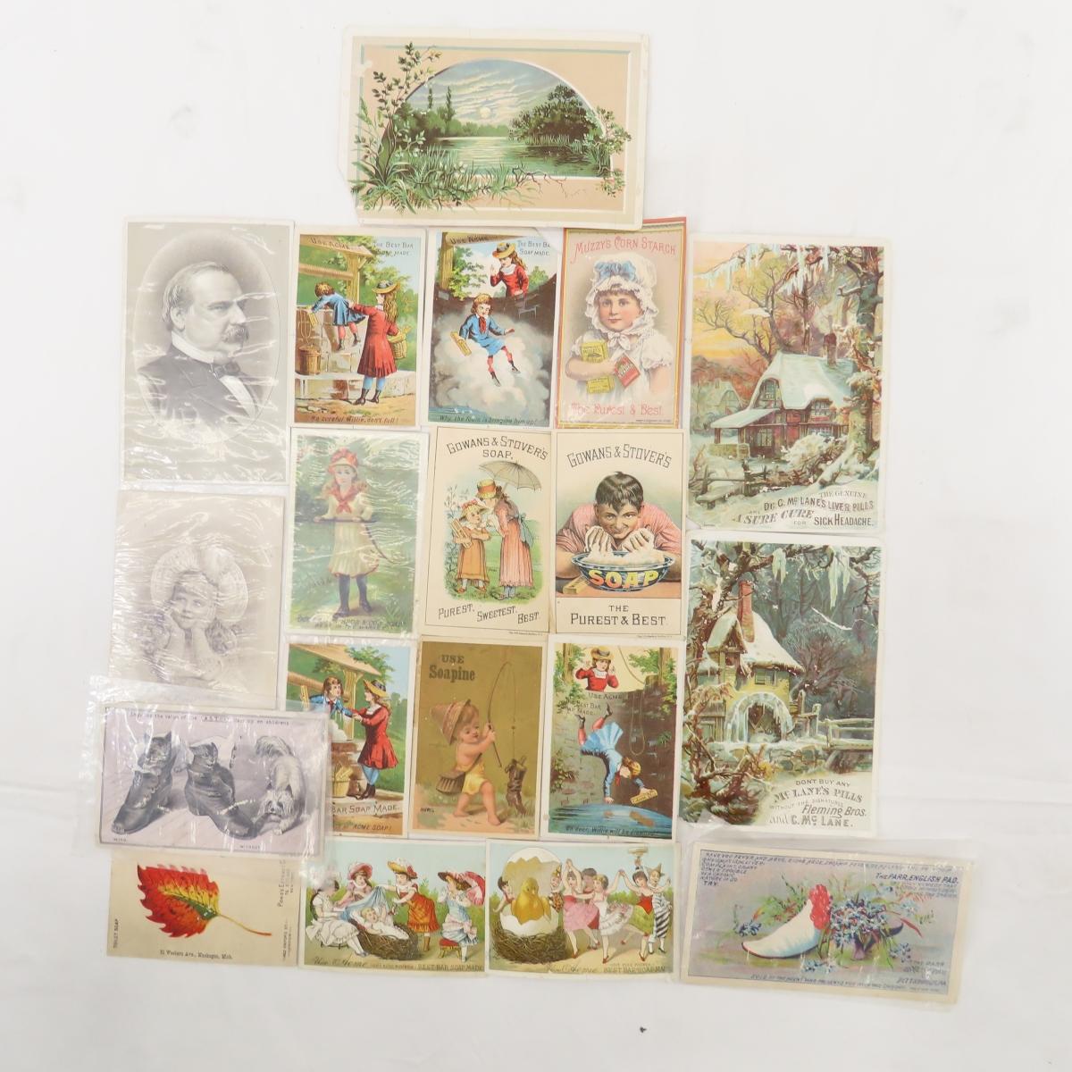 Antique Trade Cards, Tobacco Cards and Ephemera