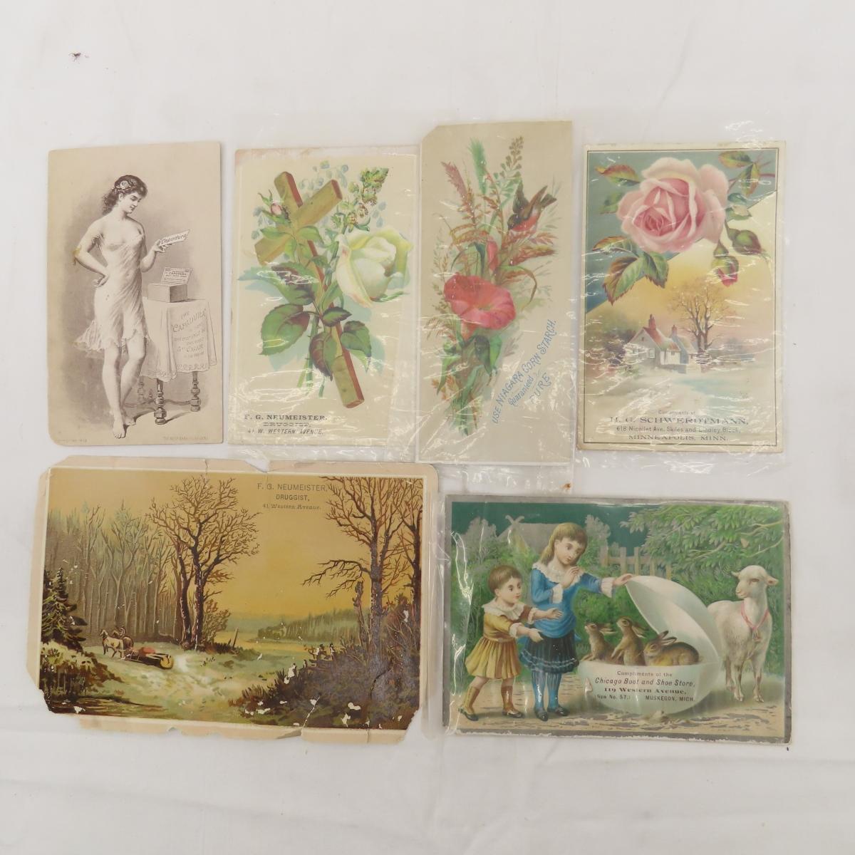 Antique Trade Cards, Tobacco Cards and Ephemera