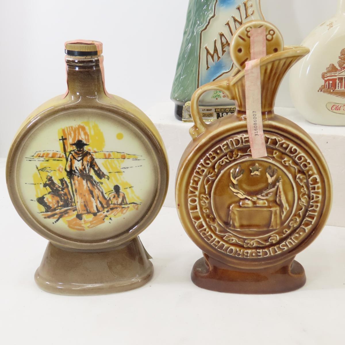 Jim Beam Figural & Collectible Decanters