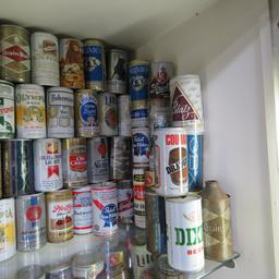 Vintage Beer Can Collection- Many Schmidt Wildlife