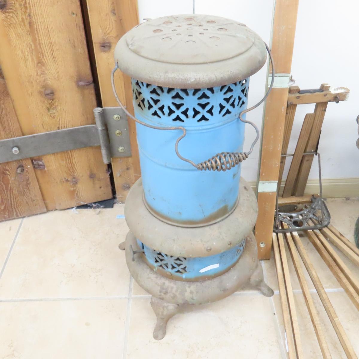 Copper Boiler, Kerosene Heater, Drying Rack & More