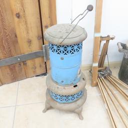 Copper Boiler, Kerosene Heater, Drying Rack & More