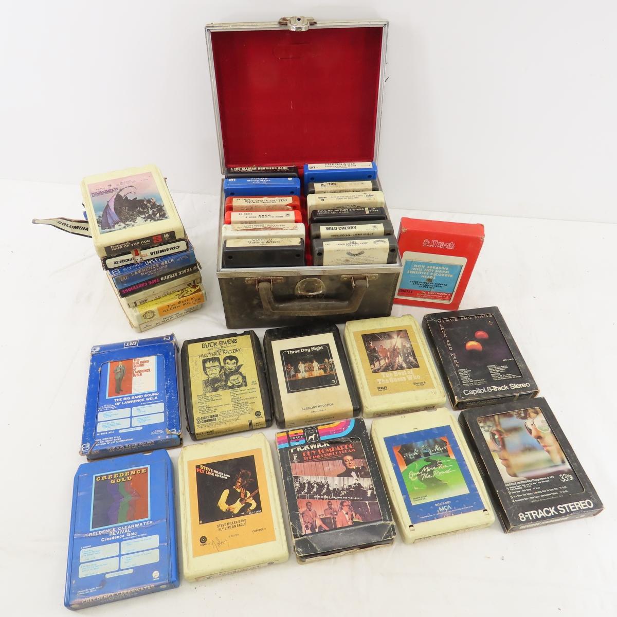 Vintage 8 Track Tapes- Led Zeppelin, Glenn Miller