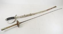 Souvenir Sword & Vintage Fencing Foil