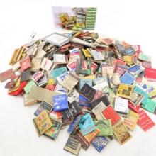 1930-70's Advertising Matchbooks in Tin