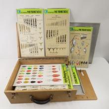 Evans Fishing Tackle Salesman's sample case