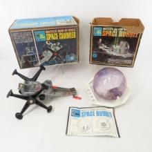 Major Matt Mason Space Crawler & Bubble in Boxes