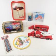 Coca-Cola Diecast, Trays & Collectibles