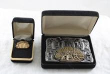 AMA Jacksonville 200 Belt Buckle & Pin 1994