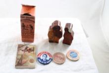 Black Americana Medicine, Pocket Mirror, Shakers+