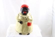 Black Americana MAMMY Cookie Jar Pearl China