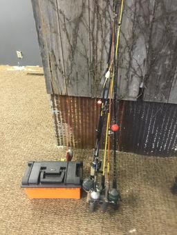 Assorted Fishing Poles