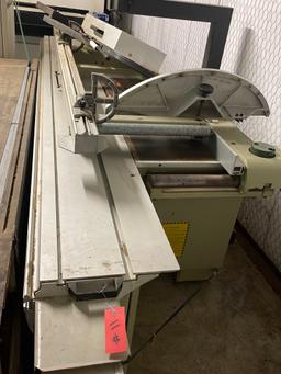 1996 SCMI Sliding Table Saw Model Hydro3200 Serial Number 9417, 126" (3,200