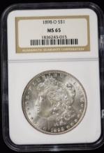 1898-O Morgan Dollar NGC MS-65