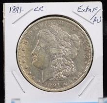 1891-CC Morgan Dollar XF